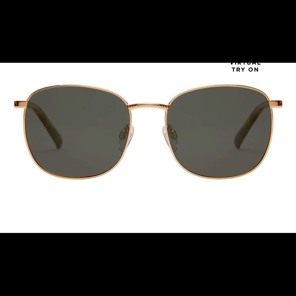 Le Specs Neptune bright Gold polarized sunglasses